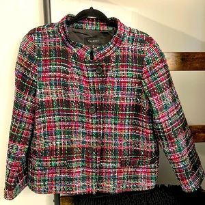 Talbots tweed jacket. Nice colors. Great condition.